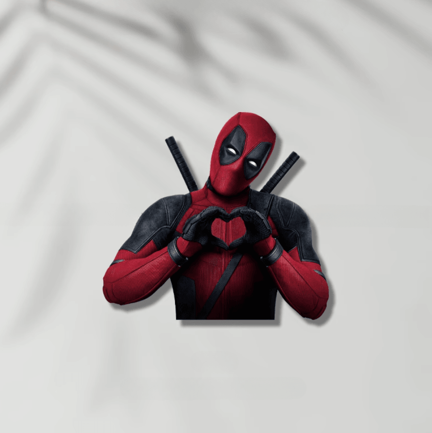 Deadpool Motorcycle Stickers