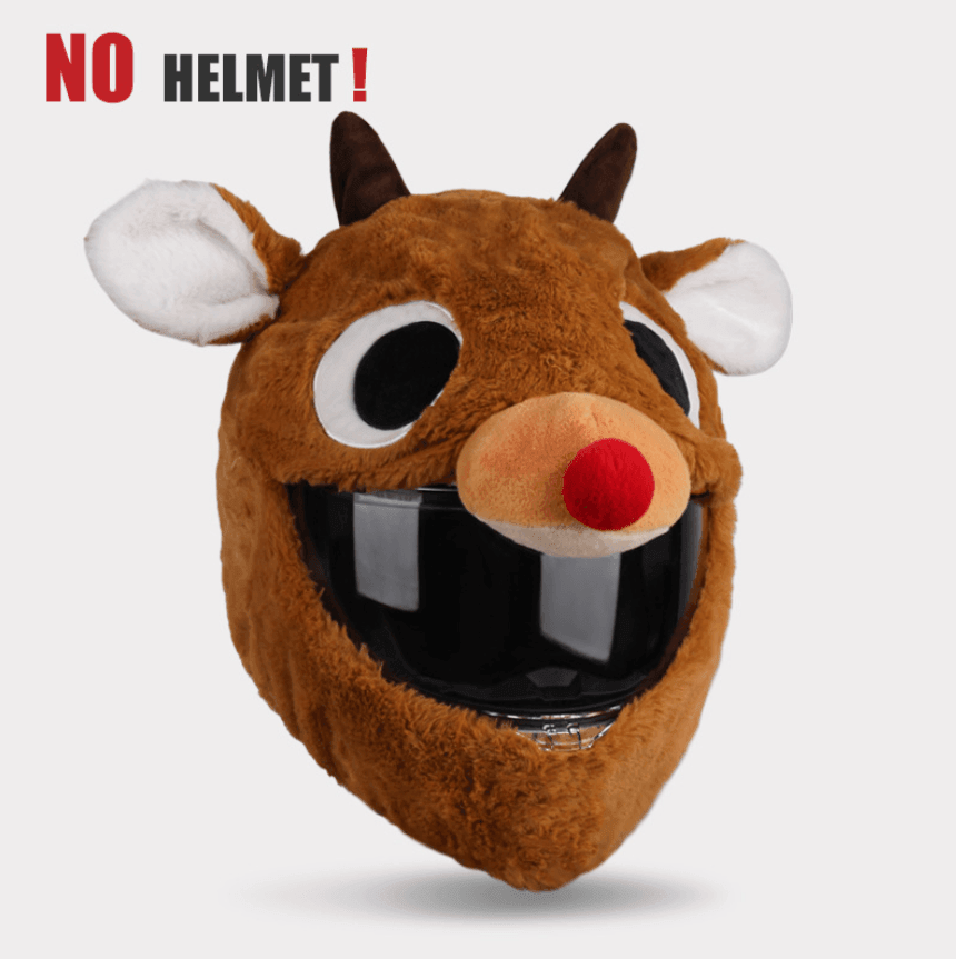 Cartoon Motorcycle Helmet Cover