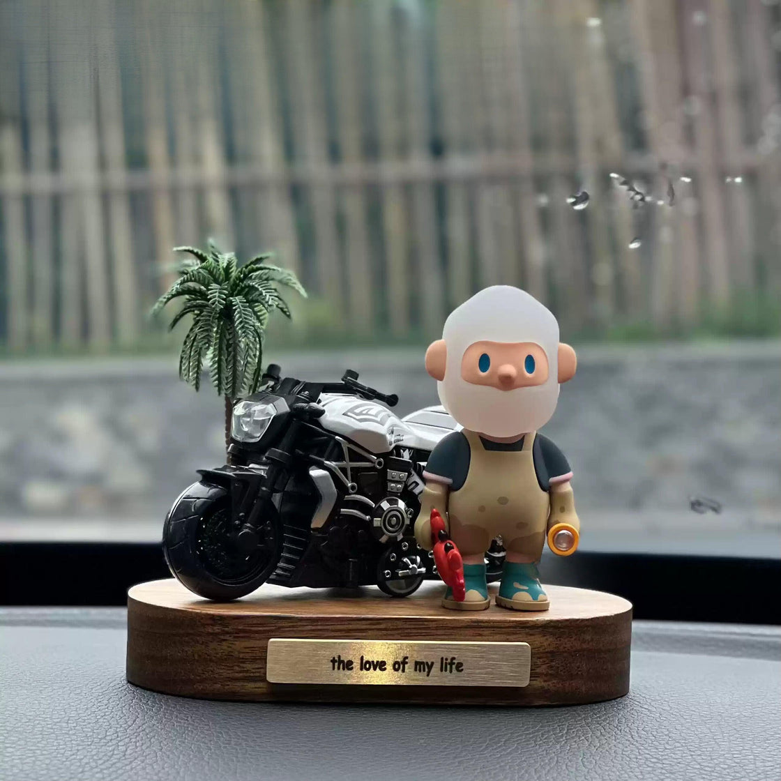 Original Handmade Motorcycle Figurine Gift Decoration