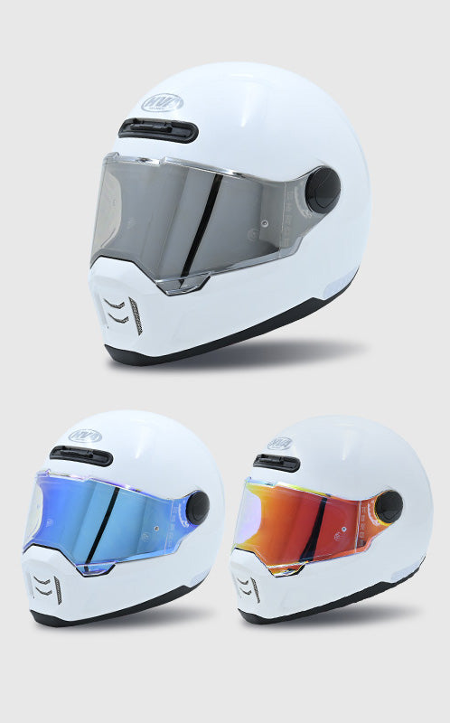 HVA™ Retro Full-Face Motorcycle Helmet