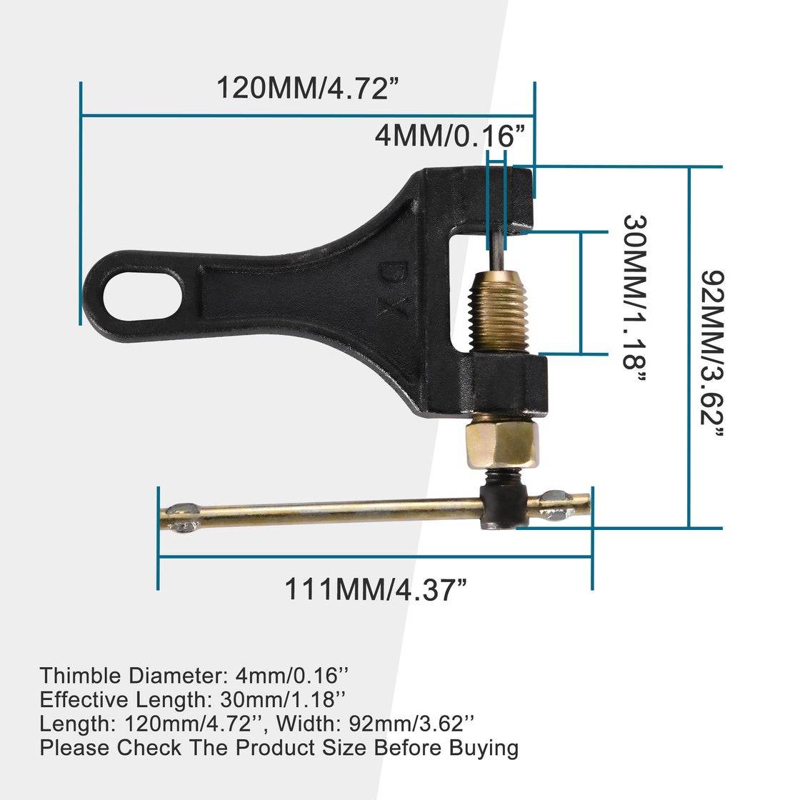 Motorcycle Chain Removal Tool