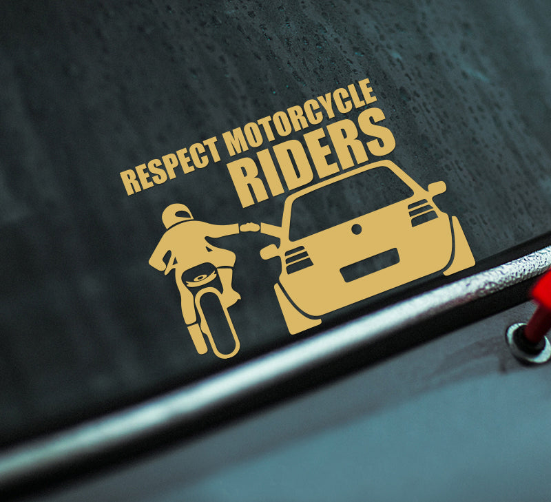 Respect Riders Sticker