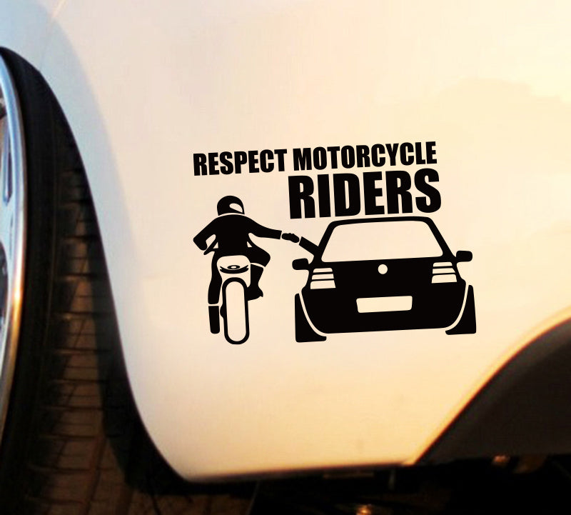 Respect Riders Sticker