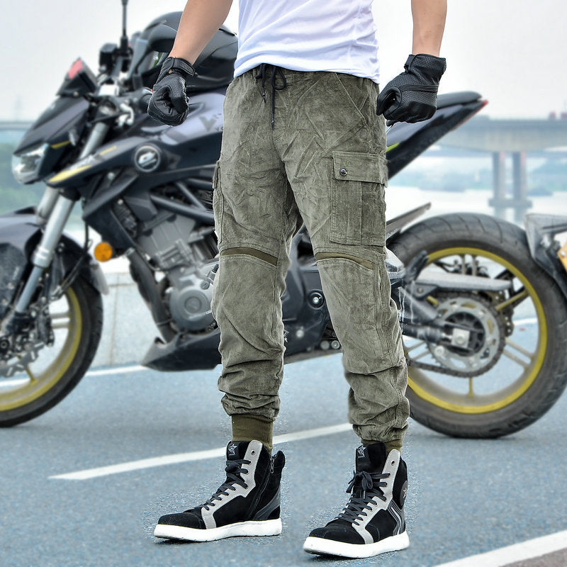 LOONG BIKER™ Kevlar Corduroy Motorcycle Pants for Men