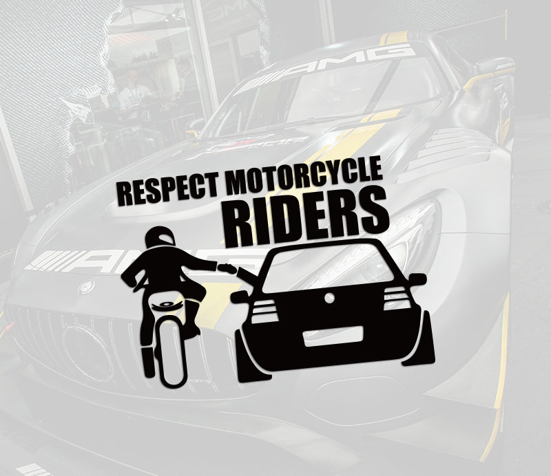 Respect Riders Sticker