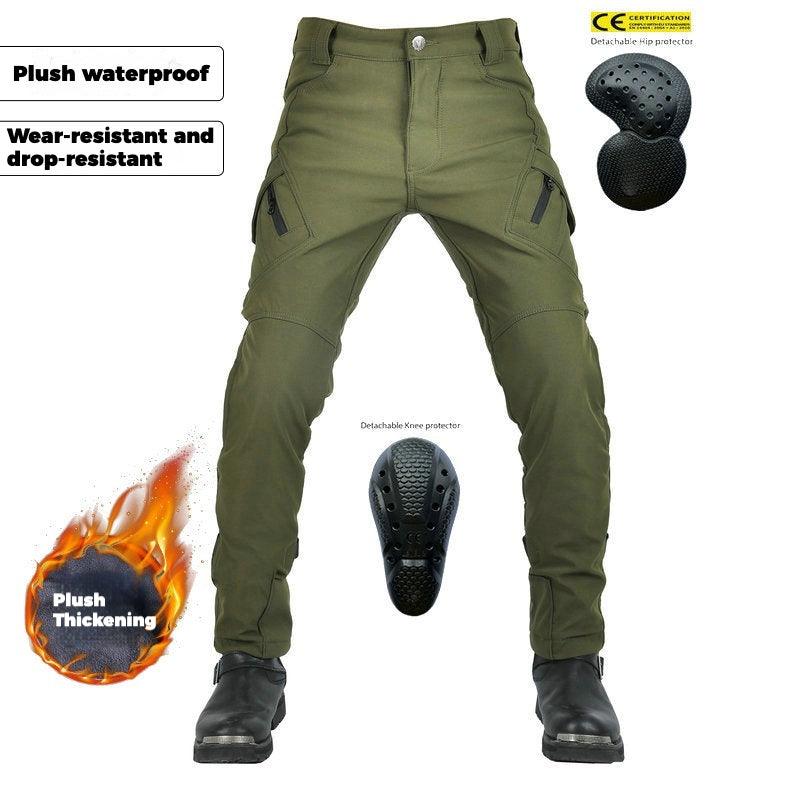 Functional Style Winter Motorcycle Riding Pants for Men