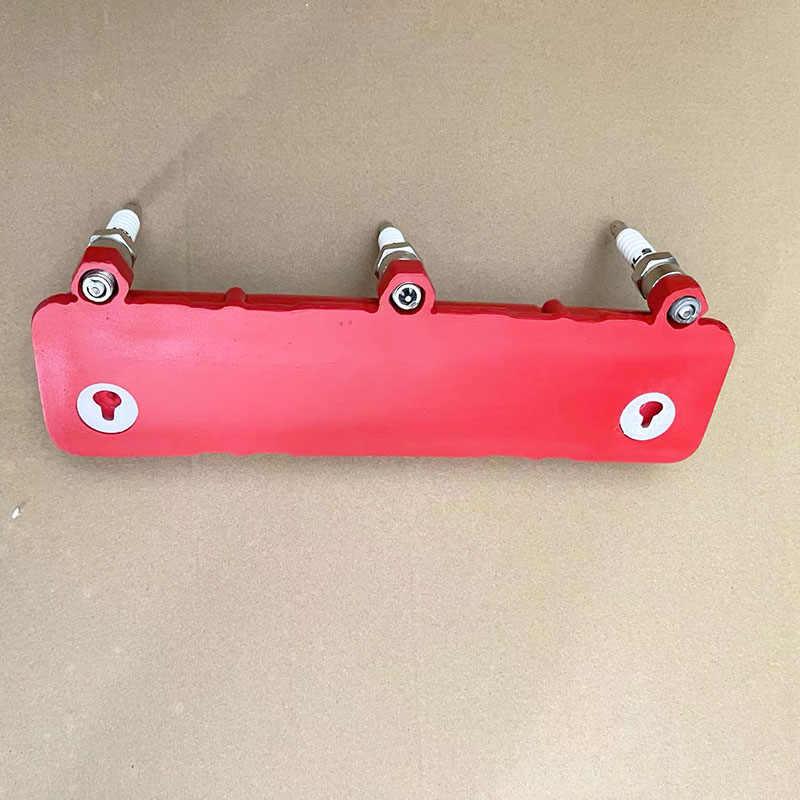 Vintage Resin Spark Plug Hook Rack