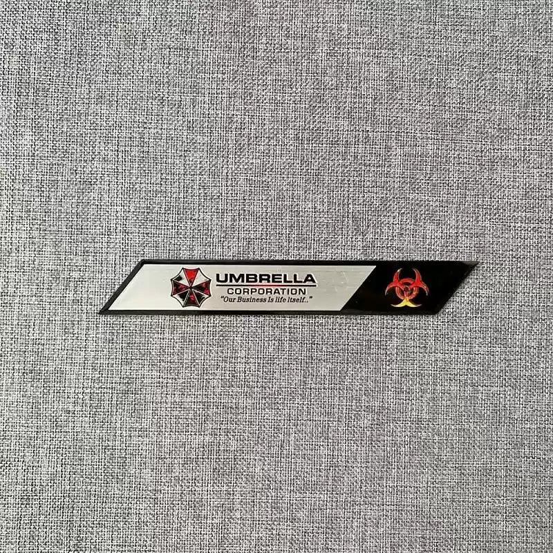 Resident Evil Umbrella Corporation Metal Badge