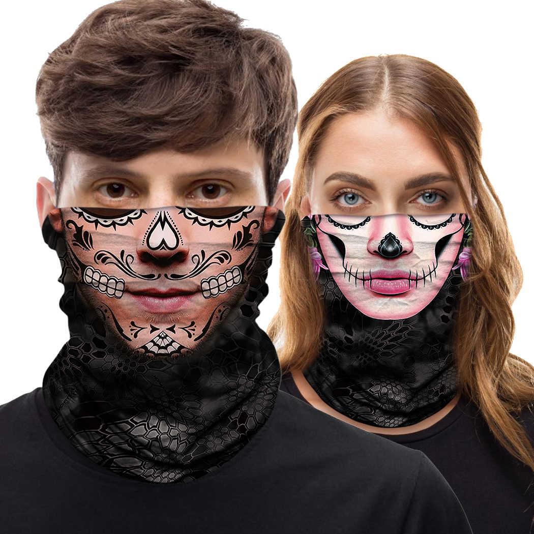 Witch Tattoo-Style Personalized Motorcycle Face Mask