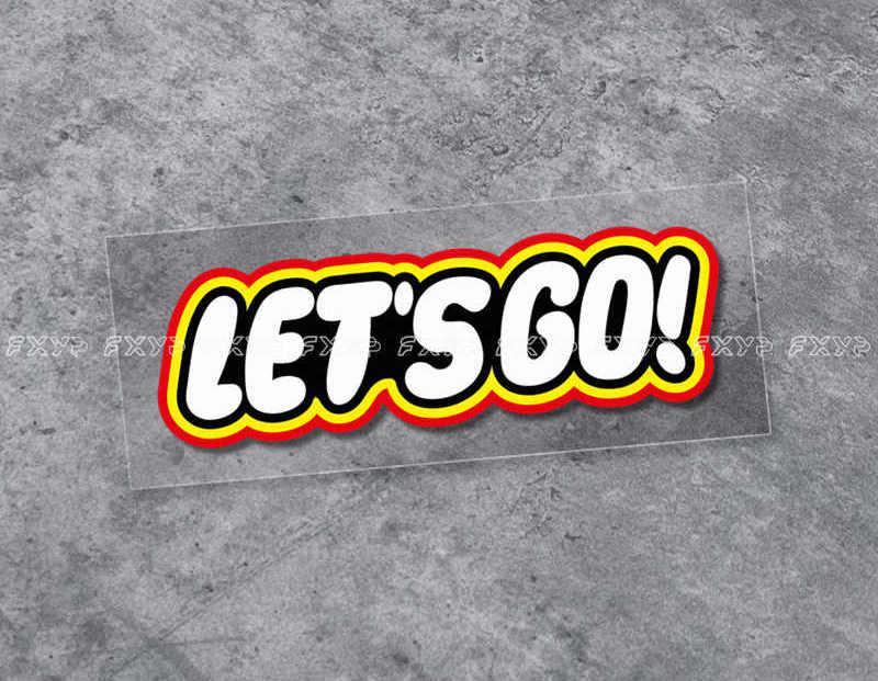 LET‘S GO！STICKER