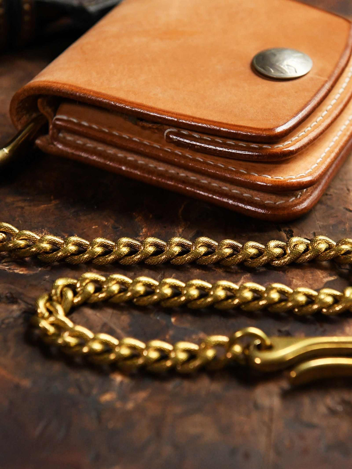 American Vintage Solid Brass Pant Chain