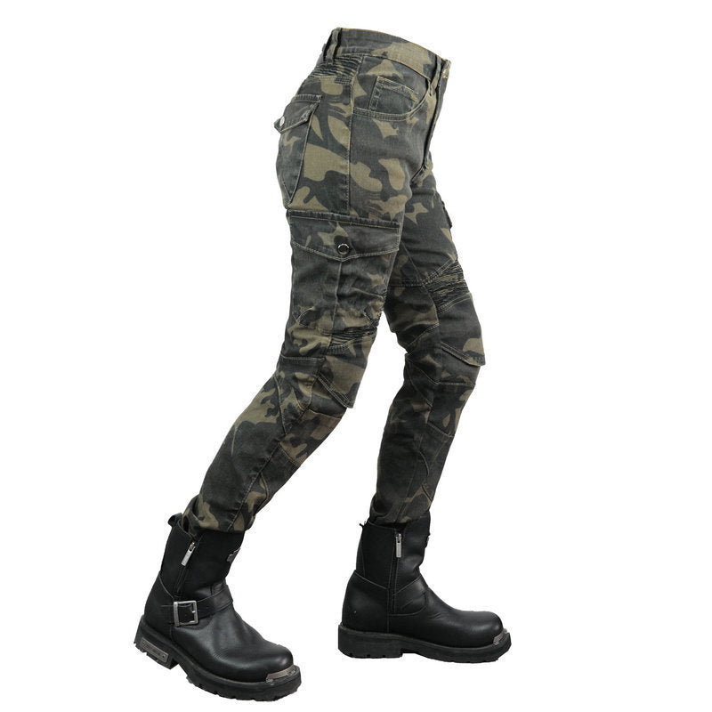 VOLERO™ Women’s Camouflage Motorcycle Anti-Fall Pants