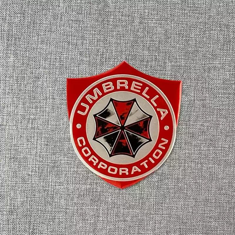 Resident Evil Umbrella Corporation Metal Badge