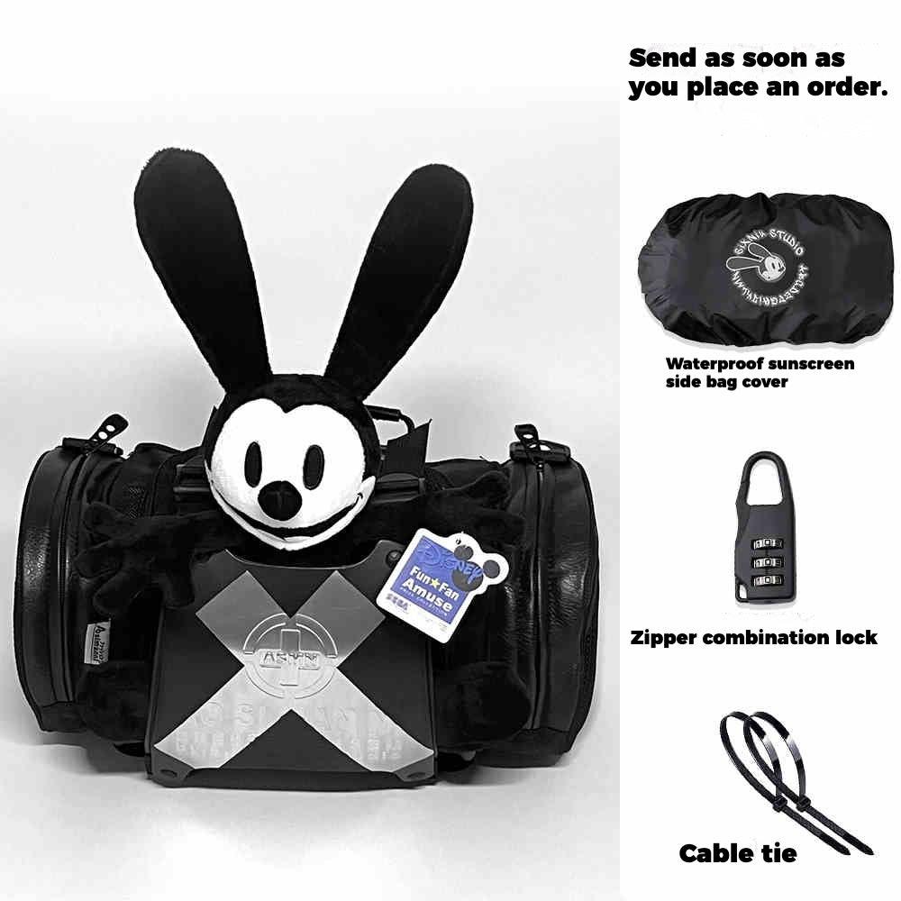 Mickey Original Design Motorcycle Side Bag and Tail Bag