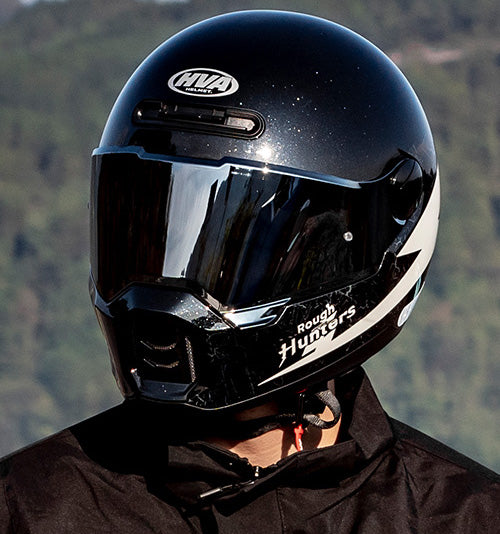 HVA™ Retro Full-Face Motorcycle Helmet