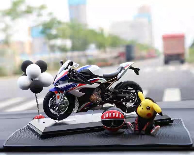 Motorcycle Basketball Expert Decoration Figurine