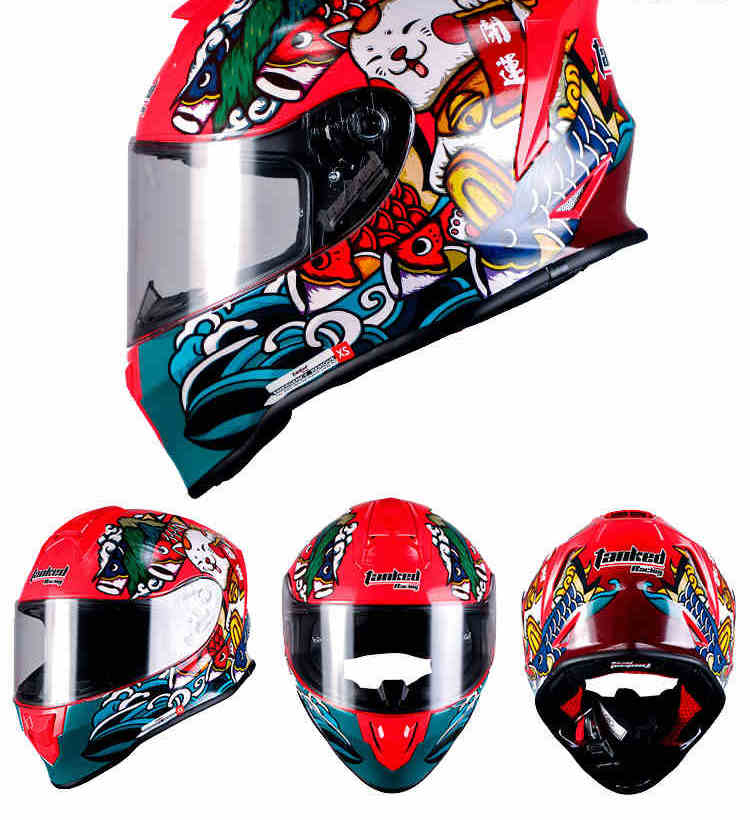 TANKED RACING™ Children’s Motorcycle Helmet