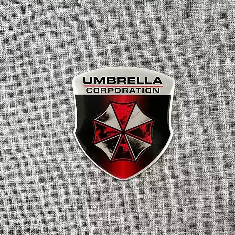 Resident Evil Umbrella Corporation Metal Badge