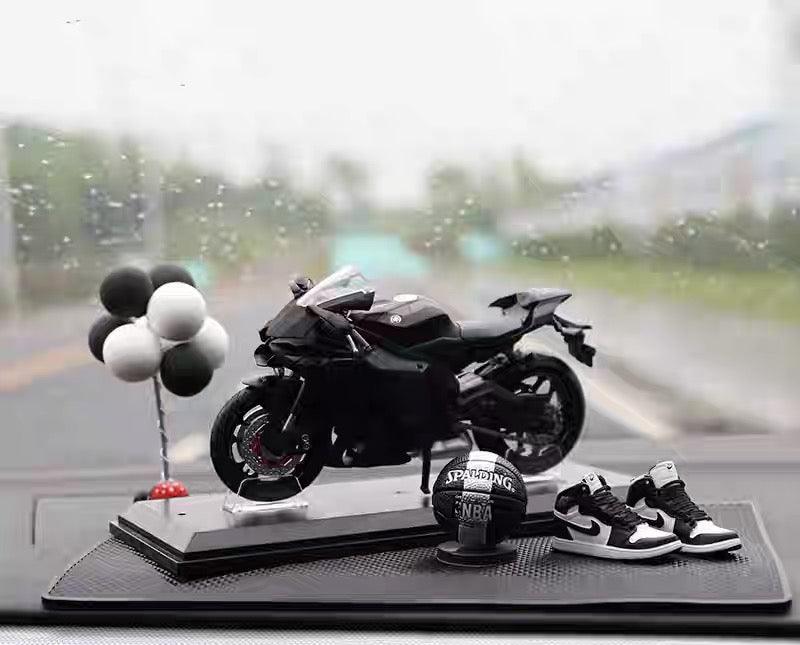 Motorcycle Basketball Expert Decoration Figurine