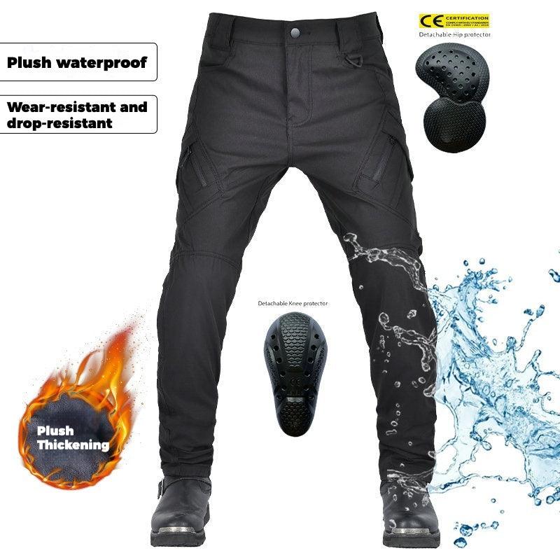 Functional Style Winter Motorcycle Riding Pants for Men