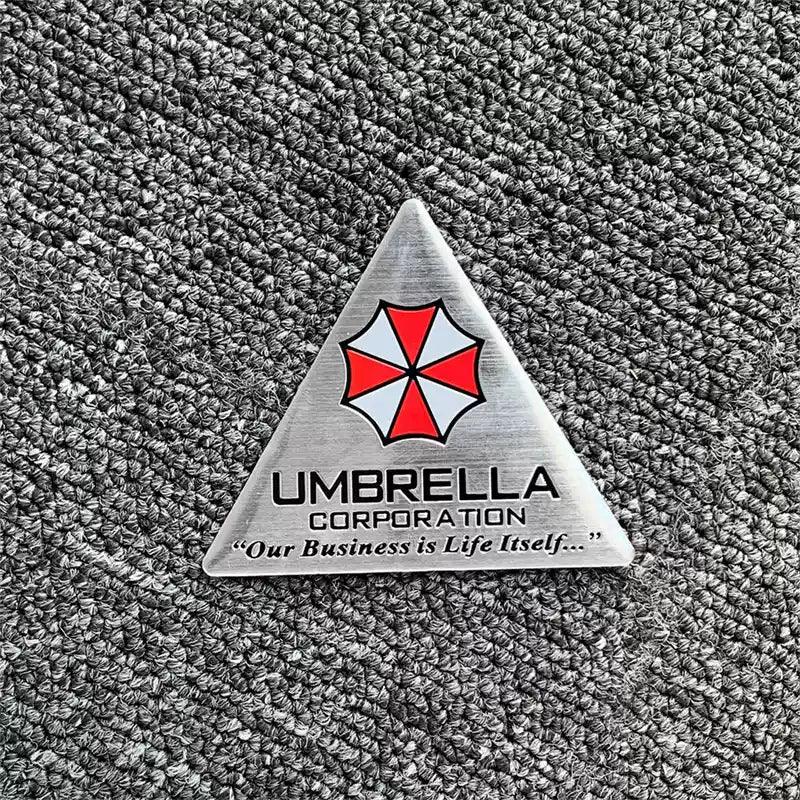 Resident Evil Umbrella Corporation Metal Badge