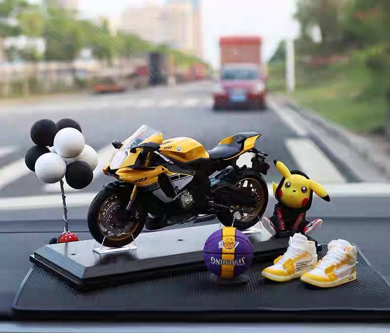 Motorcycle Basketball Expert Decoration Figurine