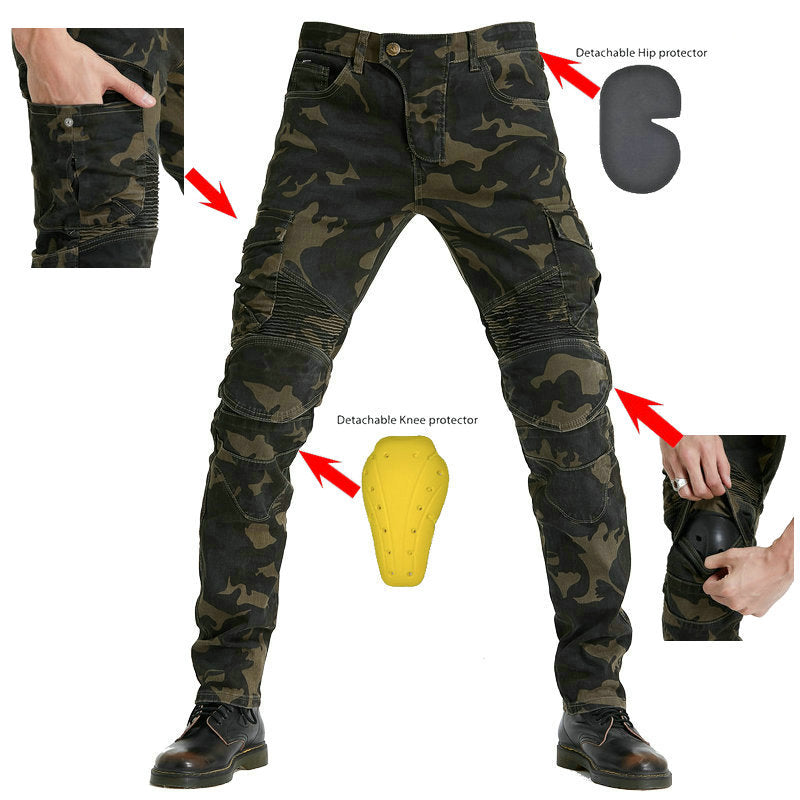 VOLERO™ Men’s Camouflage Motorcycle Anti-Fall Pants