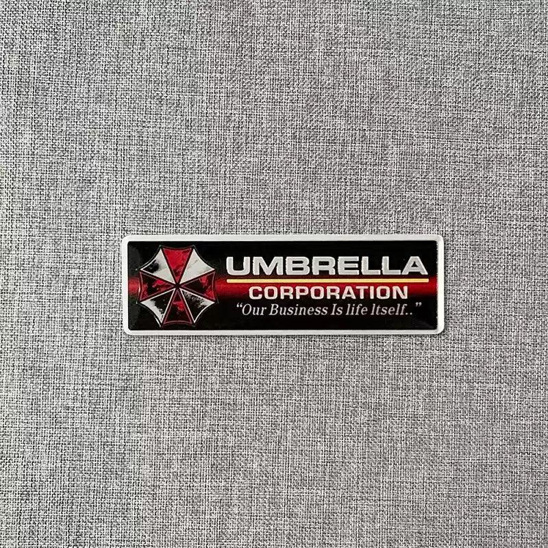 Resident Evil Umbrella Corporation Metal Badge