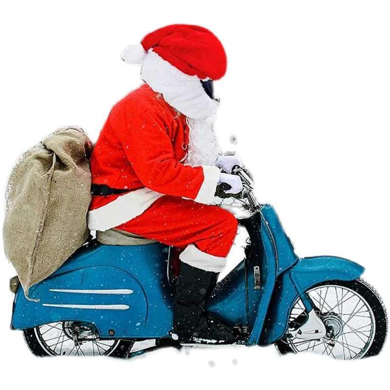 Santa Claus Hat Motorcycle Helmet Cover