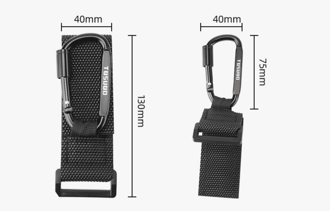 Motorcycle Aluminum Alloy Velcro Hook