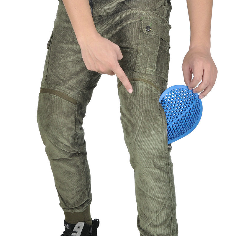 LOONG BIKER™ Kevlar Corduroy Motorcycle Pants for Men