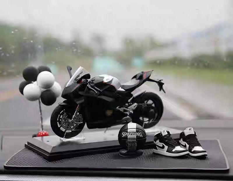 Motorcycle Basketball Expert Decoration Figurine