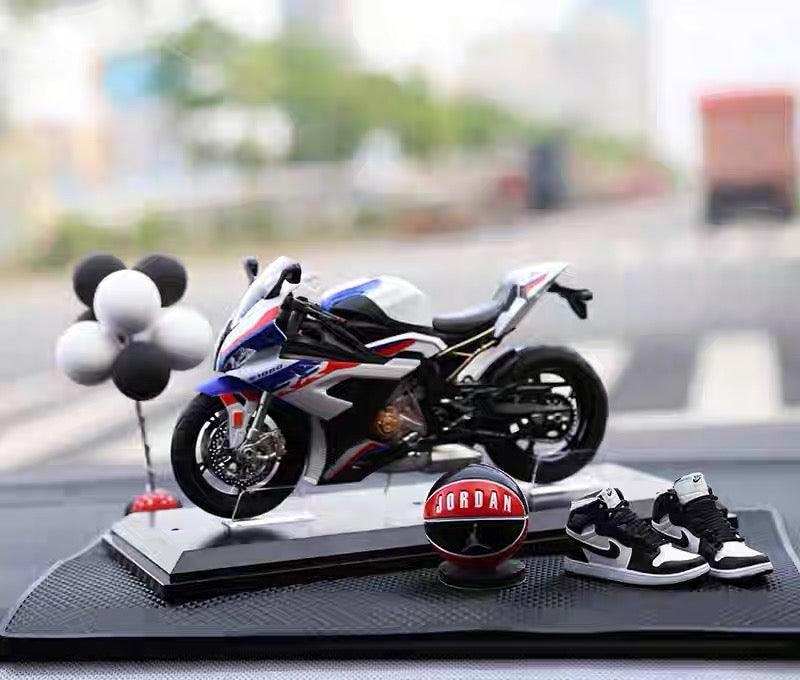 Motorcycle Basketball Expert Decoration Figurine