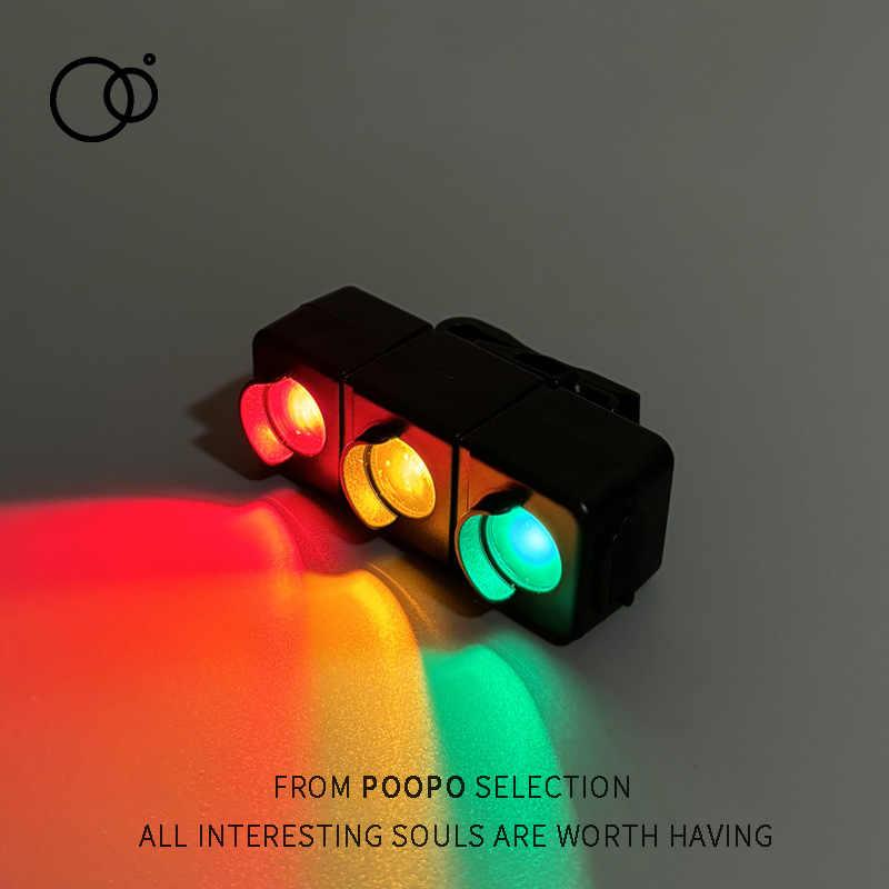 Traffic Light Safety Warning Light USB Charging