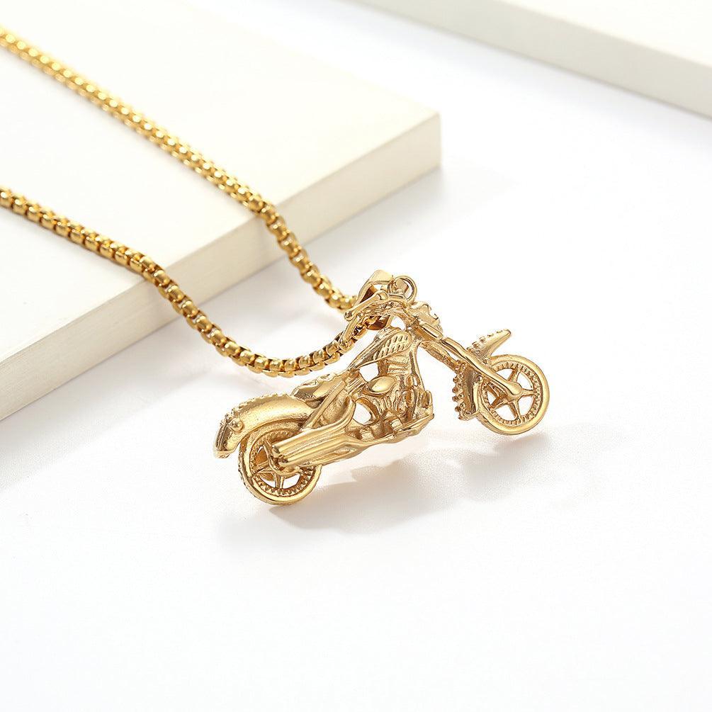 Death Motorcycle Pendant