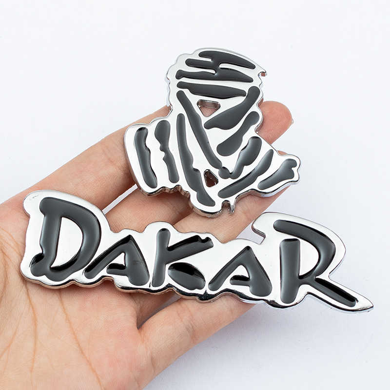 DAKAR Metal Emblem