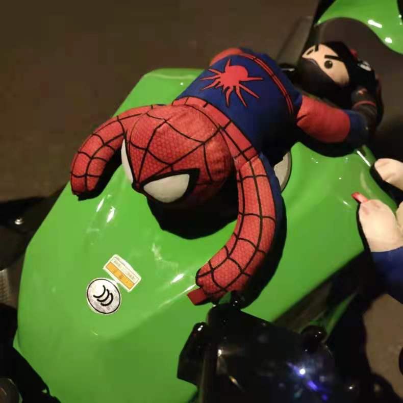 Magnetic Motorcycle Marvel-Inspired Funny Figurine