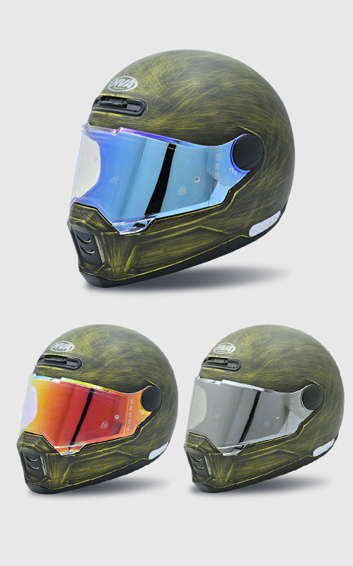 HVA™ Retro Full-Face Motorcycle Helmet