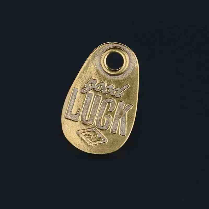 GOODLUCK Brass Lucky Keychain