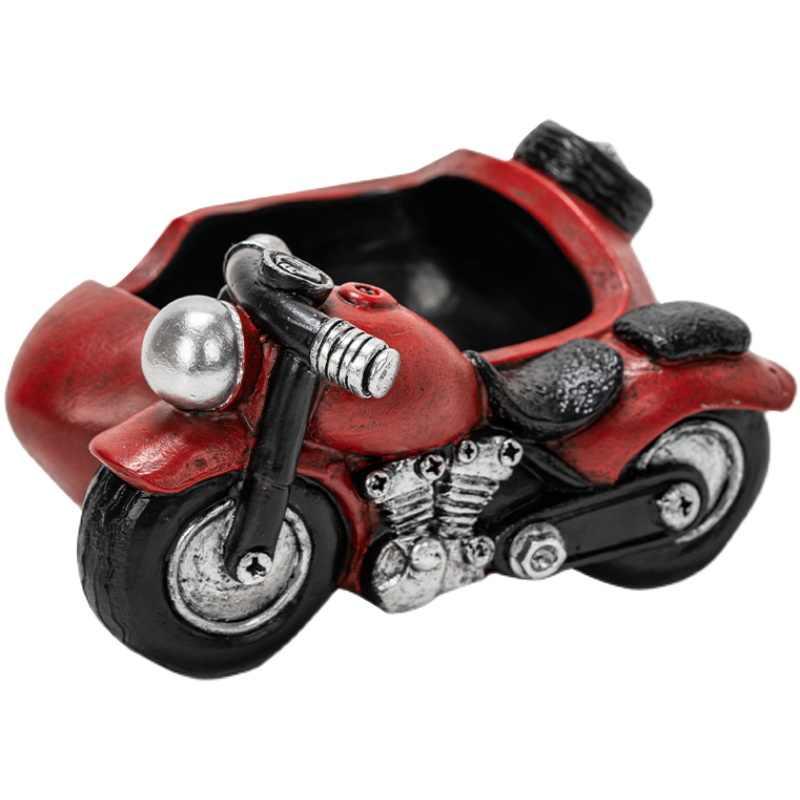 Motorcycle Resin Ashtray