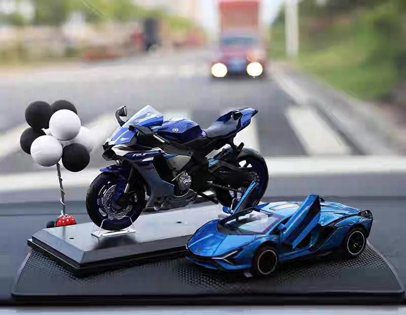 Motorcycle Basketball Expert Decoration Figurine