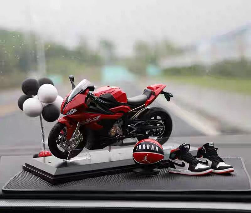 Motorcycle Basketball Expert Decoration Figurine