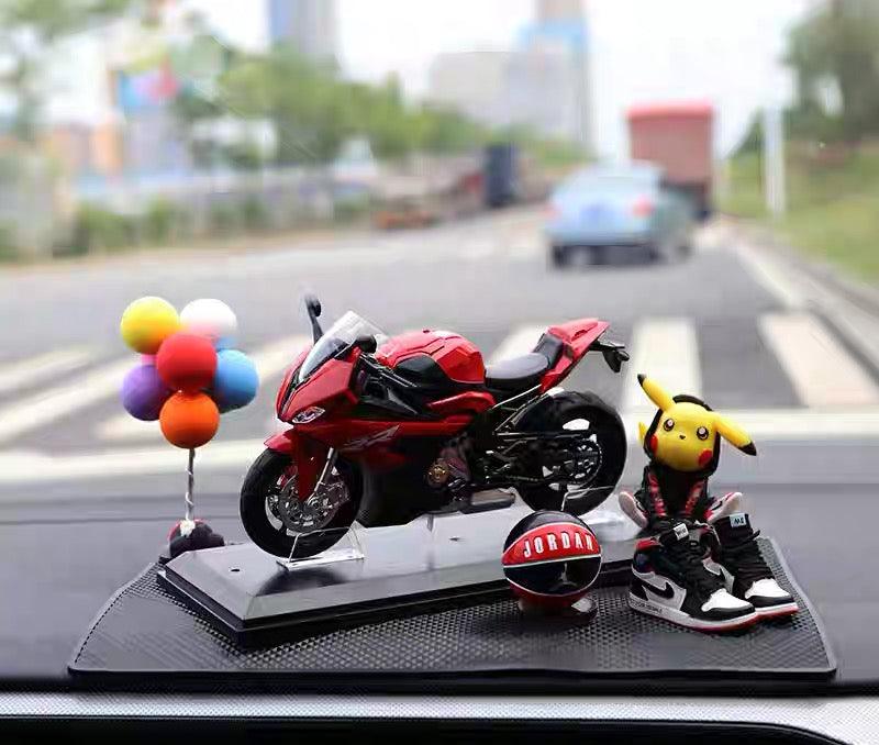 Motorcycle Basketball Expert Decoration Figurine