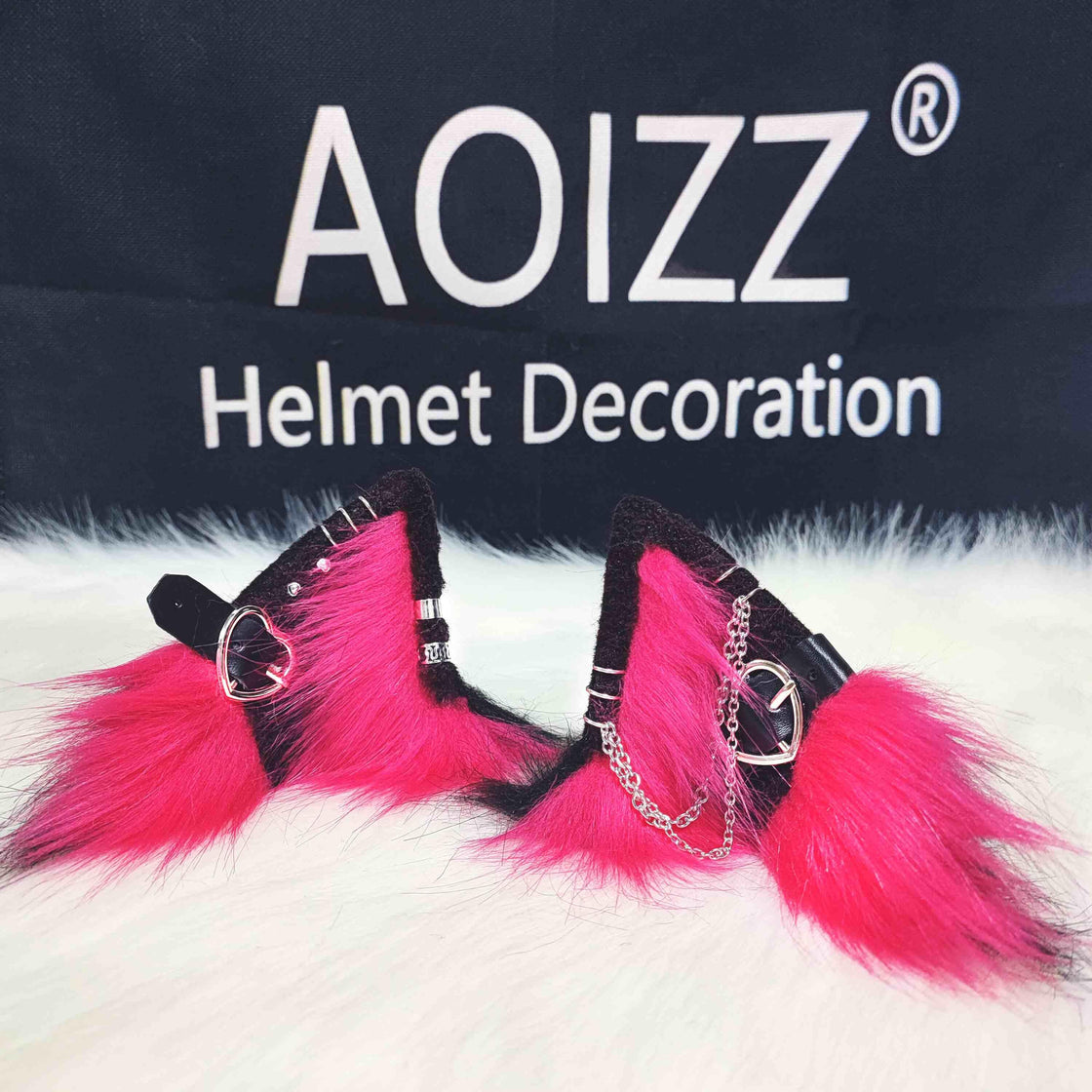 AOIZZ™ Handmade Cat Ear Helmet Decoration PRO