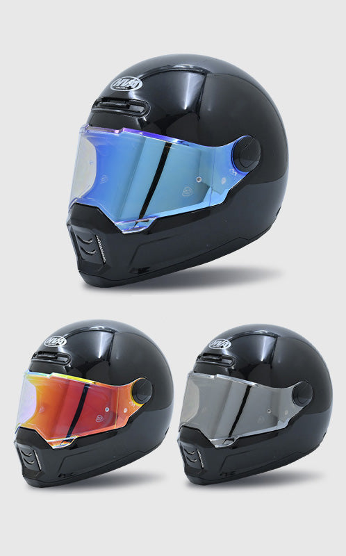 HVA™ Retro Full-Face Motorcycle Helmet