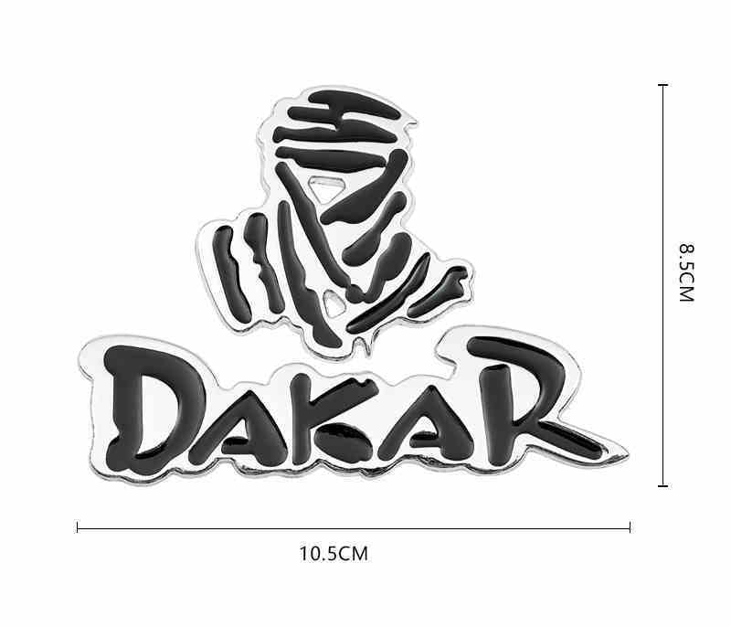 DAKAR Metal Emblem