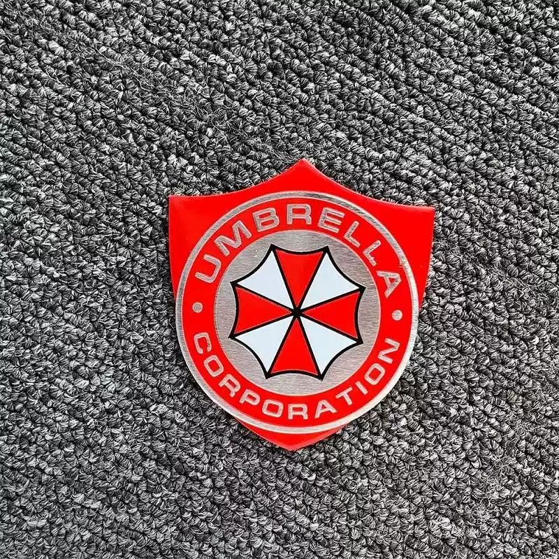 Resident Evil Umbrella Corporation Metal Badge