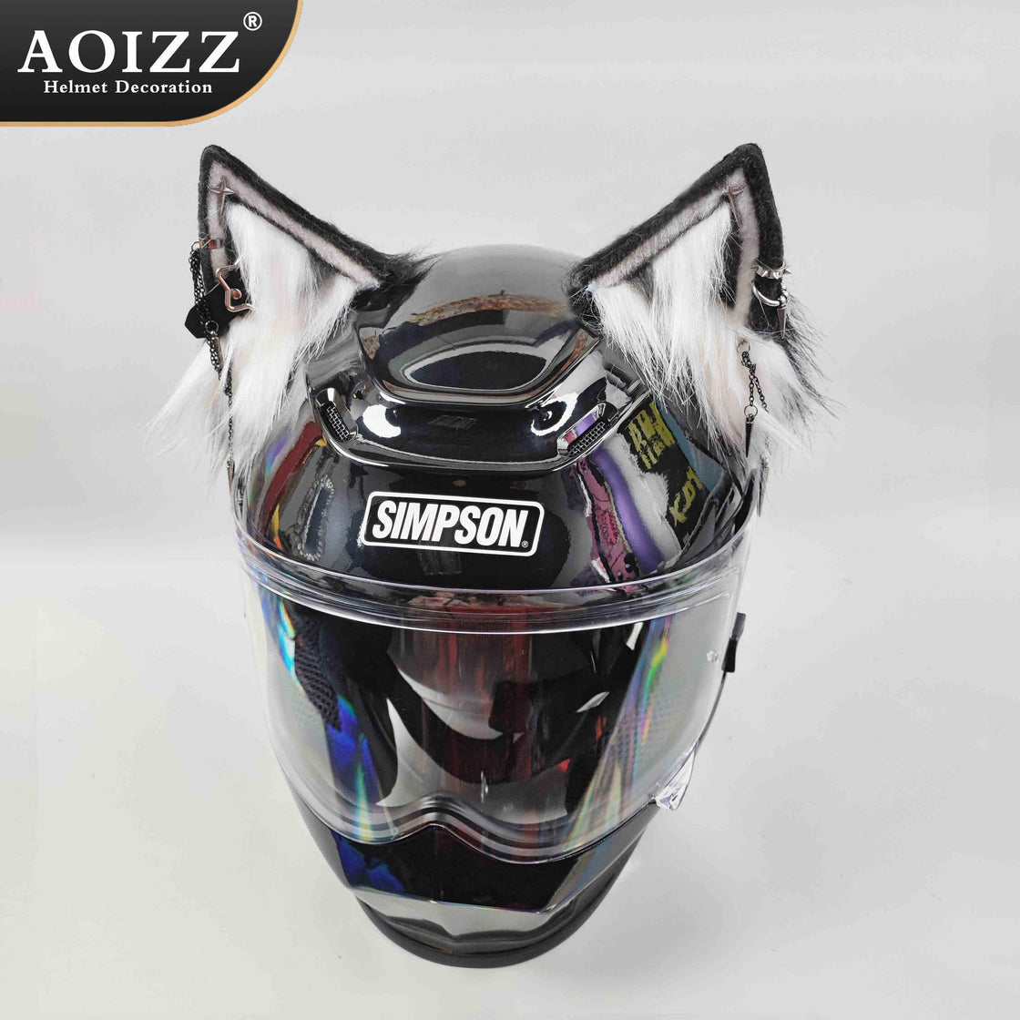 AOIZZ™ Handmade Cat Ear Helmet Decoration