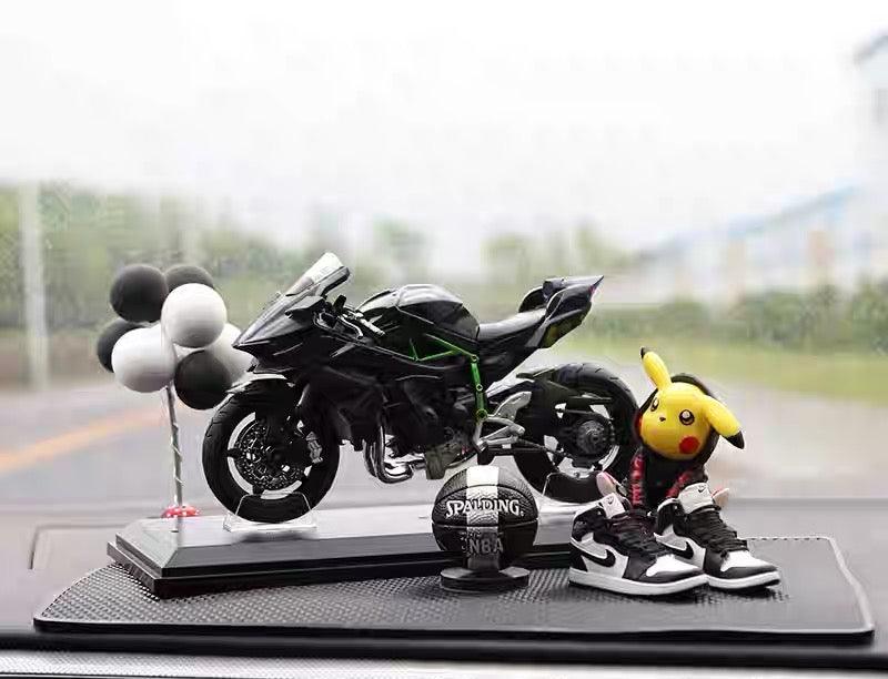 Motorcycle Basketball Expert Decoration Figurine