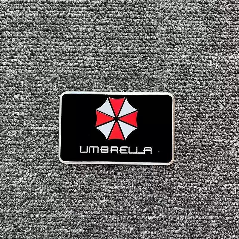 Resident Evil Umbrella Corporation Metal Badge